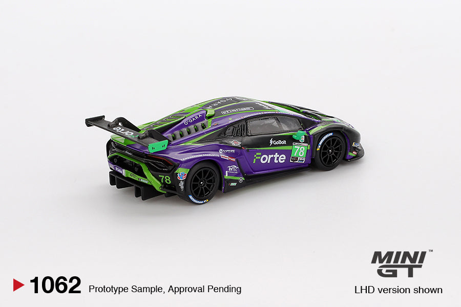 Lamborghini Huracan GT3 EVO2 #78 2024 IMSA Daytona 24 Hrs Forte Racing Mini GT