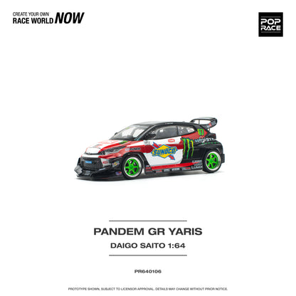 Pop Race PR64-106 Pandem Gr Yaris