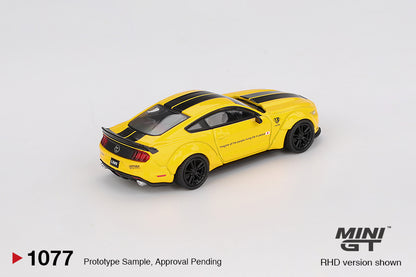 LB-WORKS FORD MUSTANG Triple Yellow Mini GT