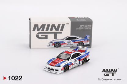 Nissan LB-Super Silhouette S15 SILVIA GARASIDRIFT x LBWK 2025 Mini GT