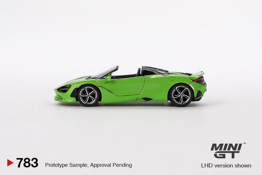 McLaren 750S Spider Mantis Green Mini GT