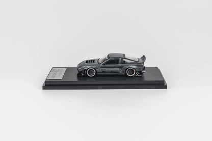 Micro Turbo Nissan 180SX Type X Rocket Bunny v2 Gun Metal