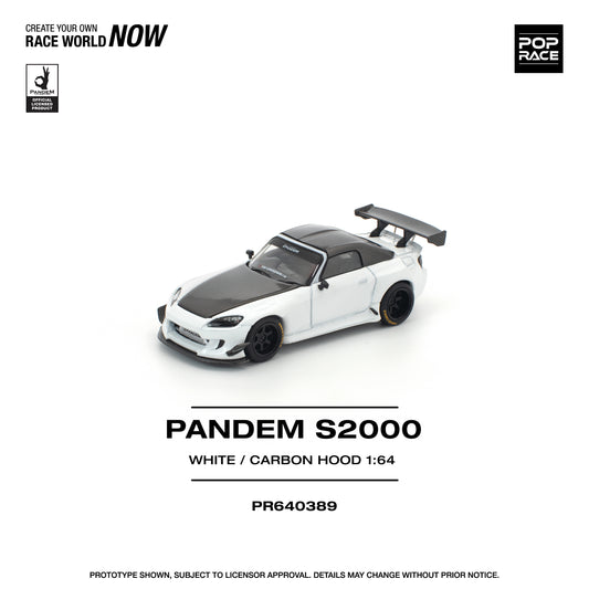 POP RACE PR64-389 PANDEM HONDA S2000 1:64 scale