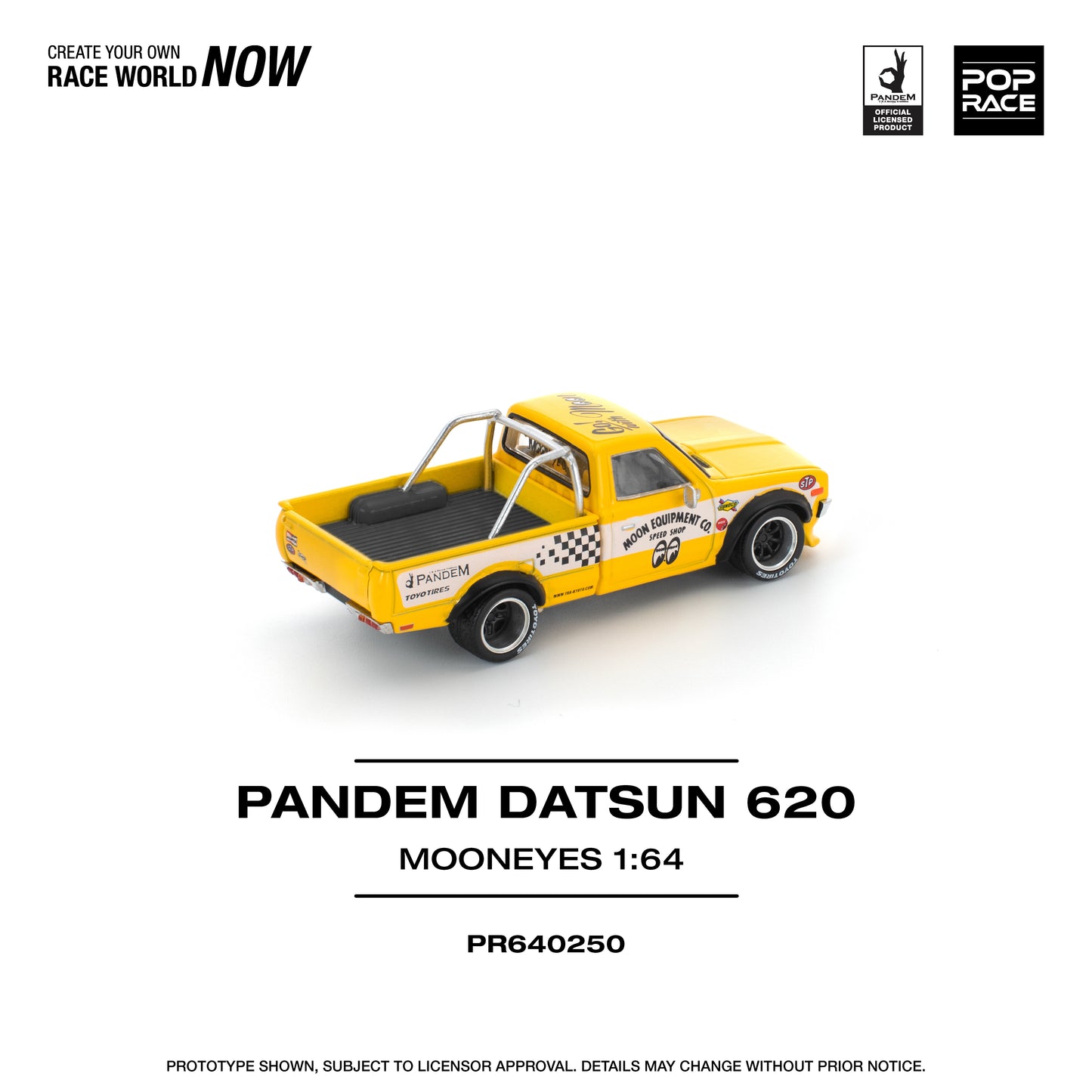 Pop Race PR64-250 Pandem Datsun 620