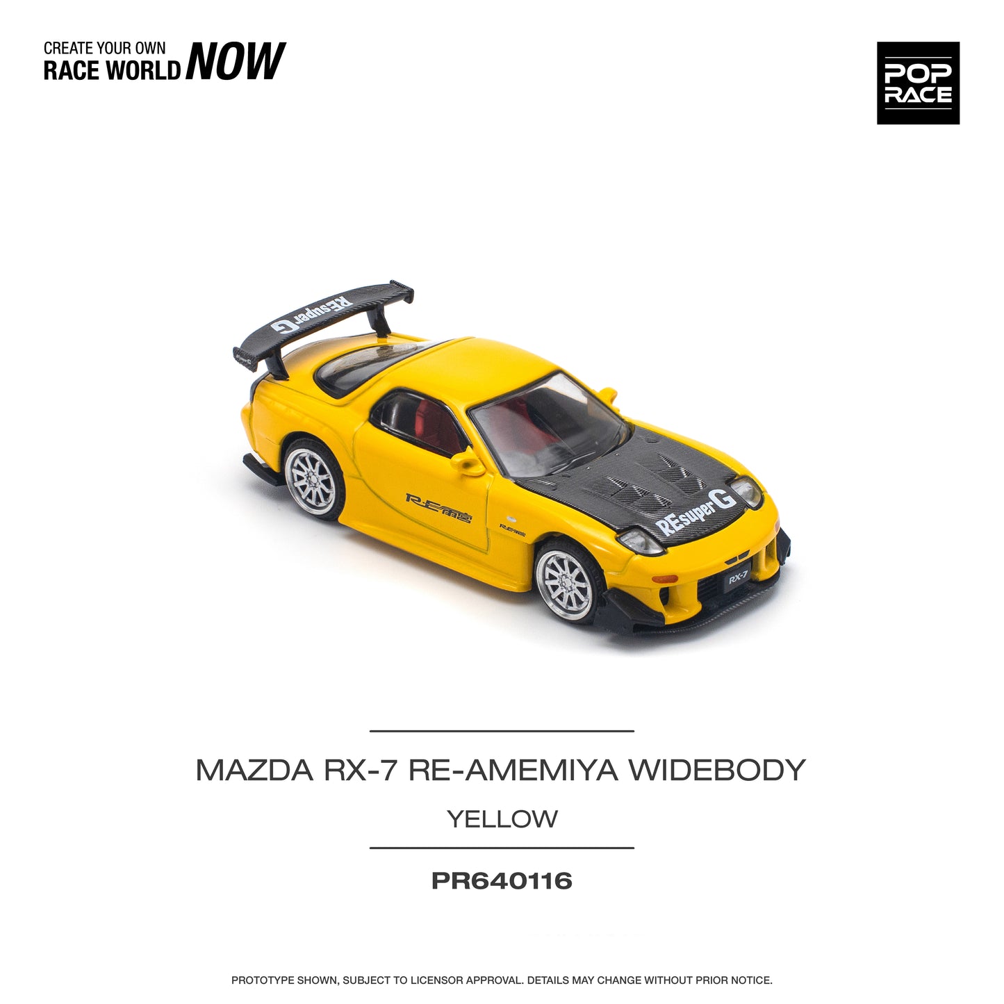 POP RACE PR64-116 Mazda RX7