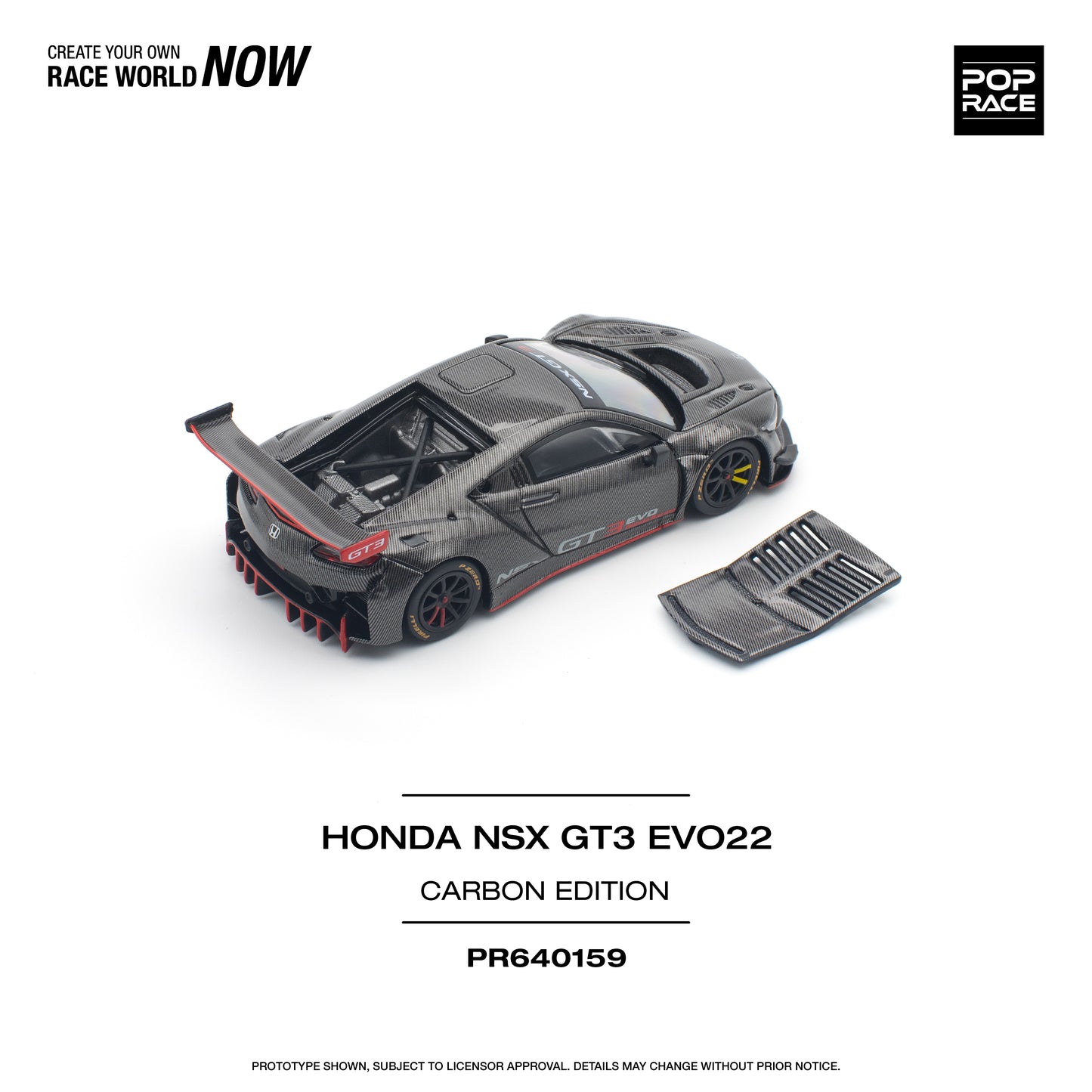 Pop Race PR64-159 Honda NSX GT3 EVO22