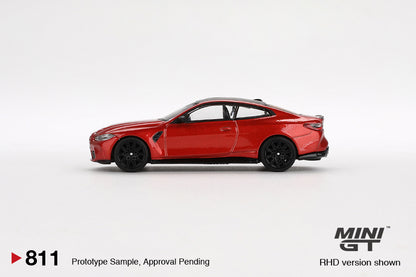 BMW M4 Competition (G82) Sakhir Orange Mini GT