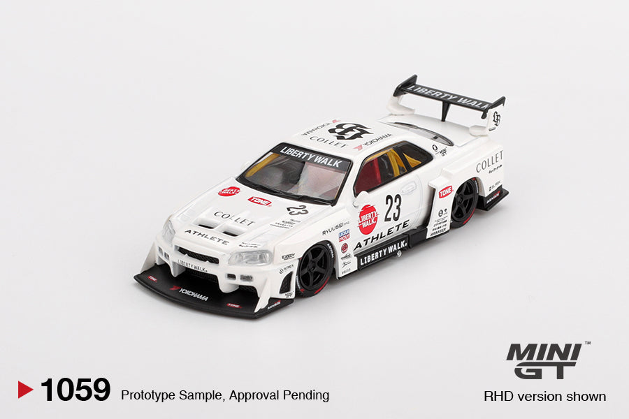 Nissan LB-ER34 Super Silhouette ATHLETE/COLLET Mini GT
