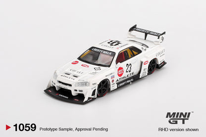Nissan LB-ER34 Super Silhouette ATHLETE/COLLET Mini GT
