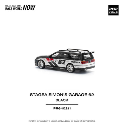 Pop Race PR64-211 Stagea R34 Wagon