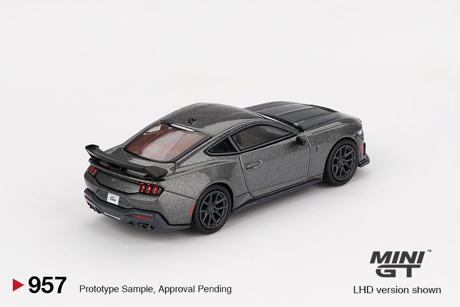 Ford Mustang Dark Horse 2024 Carbonized Gray Mini GT