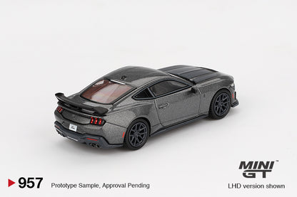 Ford Mustang Dark Horse 2024 Carbonized Gray Mini GT
