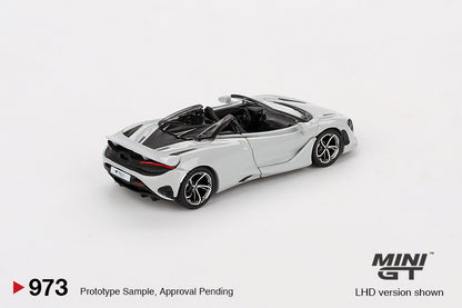 McLaren 750S Spider Cirrus Grey Mini GT