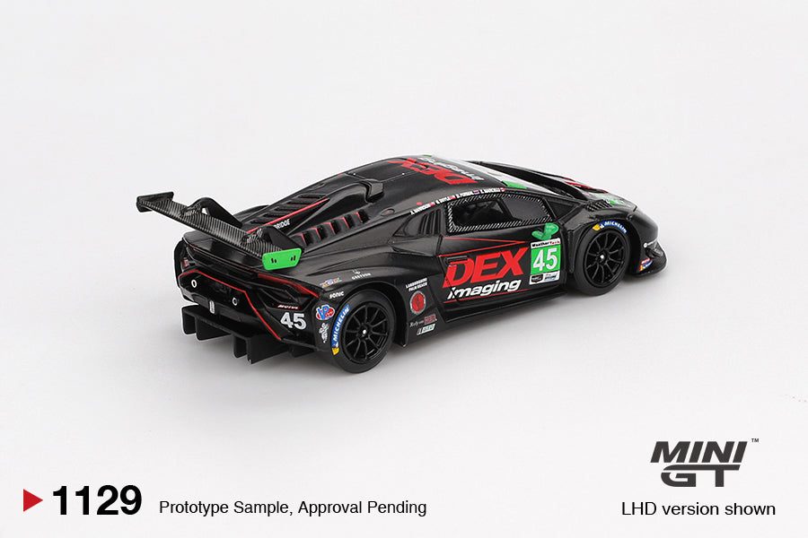 Lamborghini Huracán GT3 EVO2 #45 No. 45 DEX Imaging 2024 IMSA Daytona 24 Hrs Mini GT