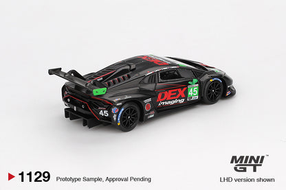 Lamborghini Huracán GT3 EVO2 #45 No. 45 DEX Imaging 2024 IMSA Daytona 24 Hrs Mini GT