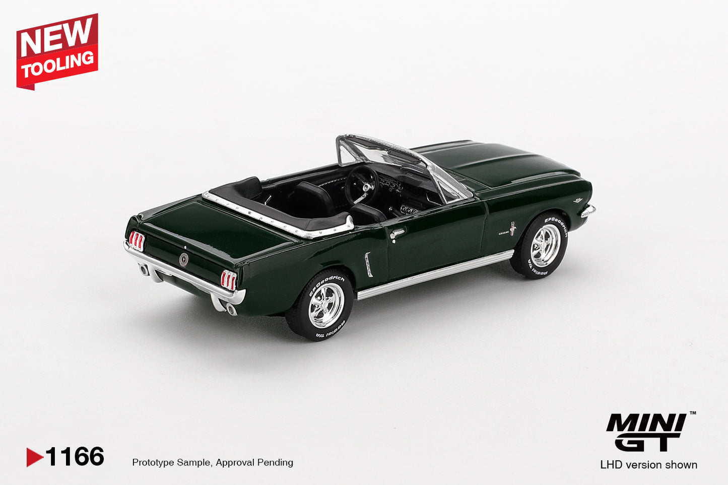 Ford Mustang Convertible 1964 Highland Green Mini GT