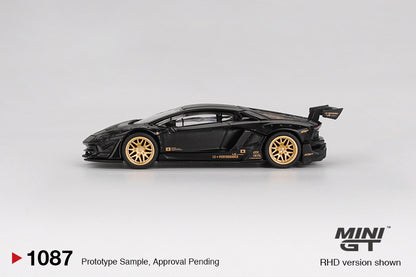 LB★WORKS Lamborghini Aventador Limited Edition Matte Black Mini GT