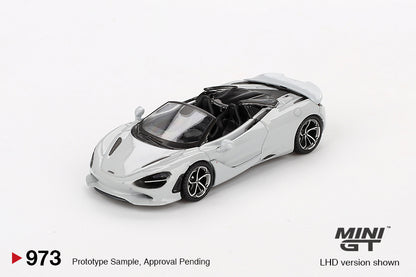 McLaren 750S Spider Cirrus Grey Mini GT