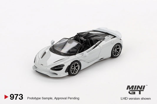 McLaren 750S Spider Cirrus Grey Mini GT