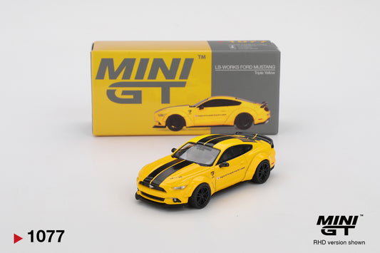 LB-WORKS FORD MUSTANG Triple Yellow Mini GT