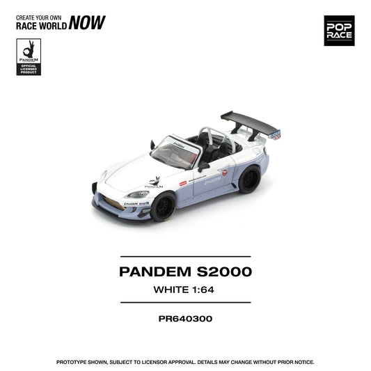 POP RACE PR64-300 PANDEM HONDA S2000 1:64 scale