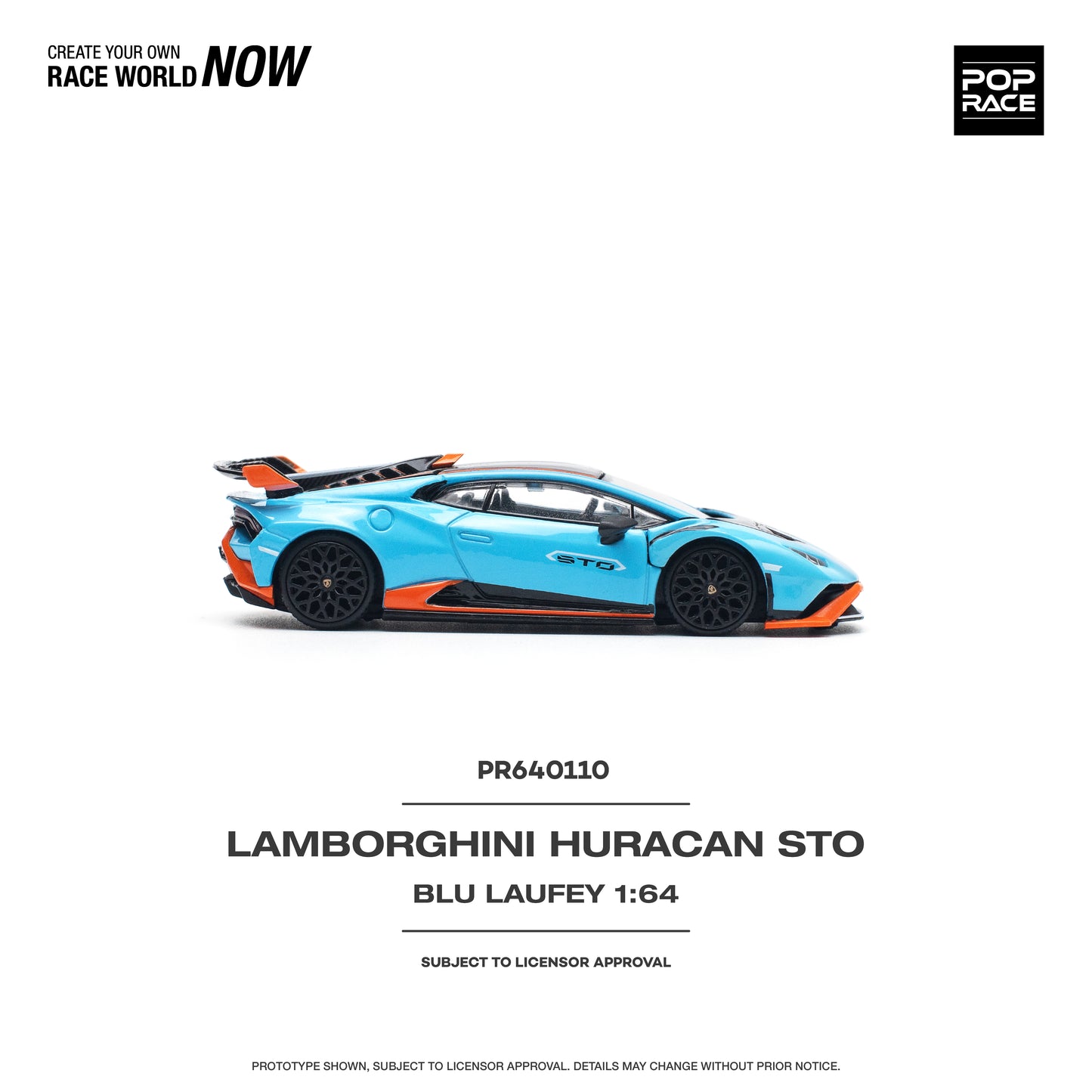 POP RACE PR64-110 Lamborghini Huracan STO