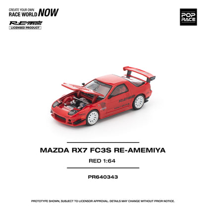POP RACE PR64-343 MAZDA RX7 FC3S RE-AMEMIYA