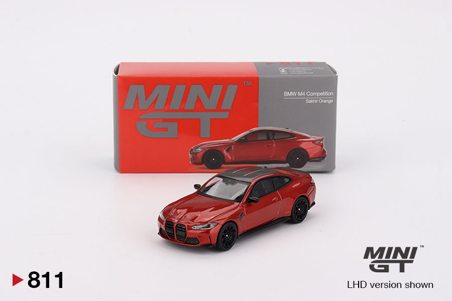 BMW M4 Competition (G82) Sakhir Orange Mini GT