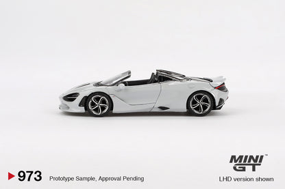 McLaren 750S Spider Cirrus Grey Mini GT