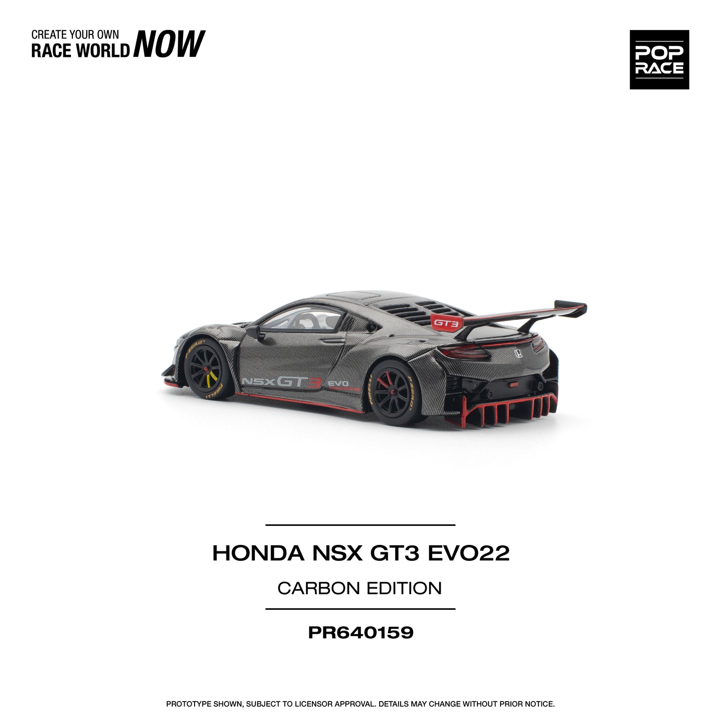 Pop Race PR64-159 Honda NSX GT3 EVO22