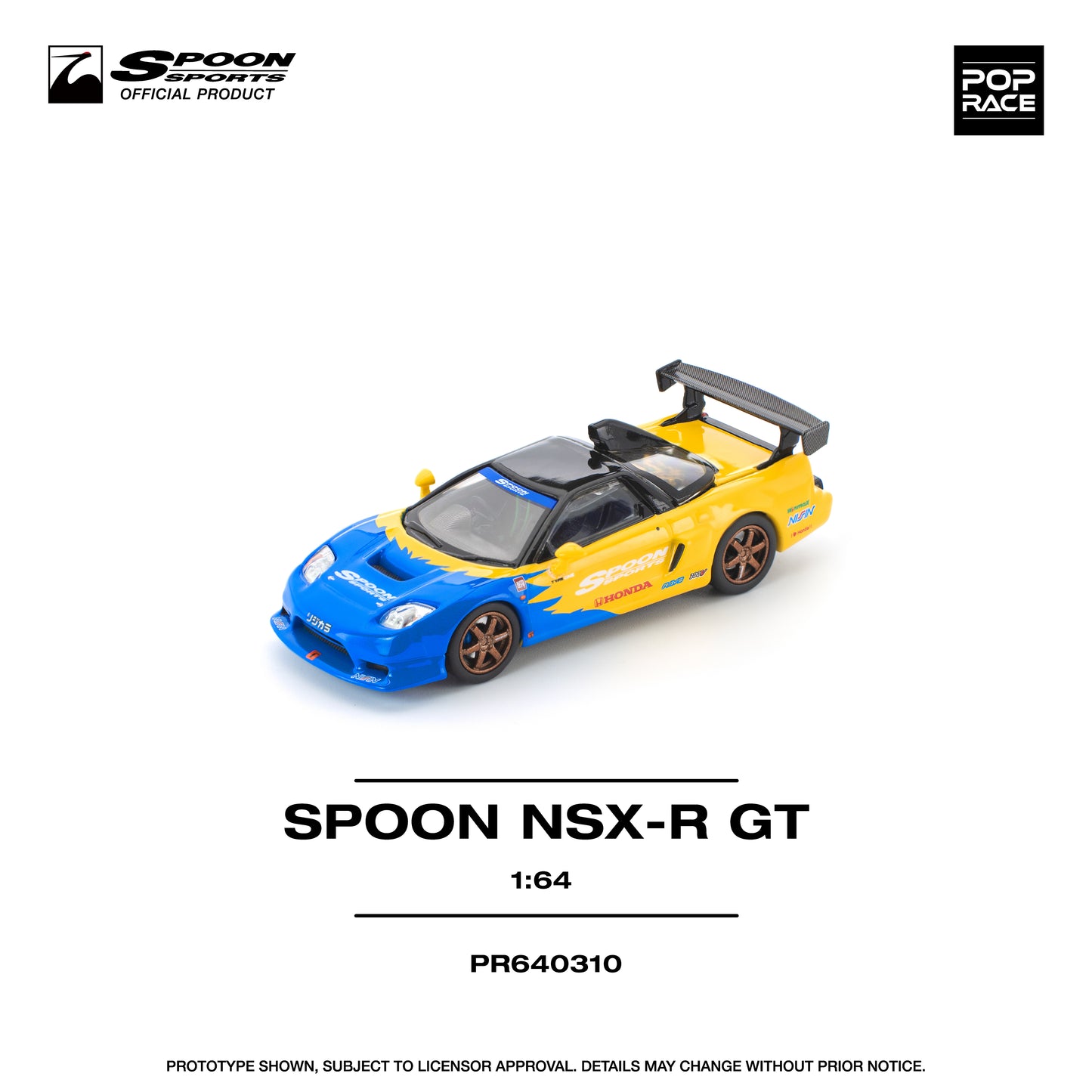 Pop Race PR64-310 Spoon Honda NSX-R GT