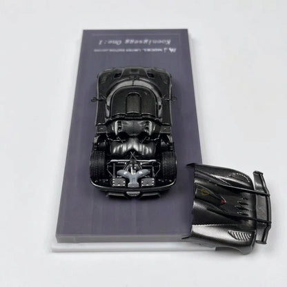 MJ Model Koenigsegg one1 Charcoal Grey 1:64 scale