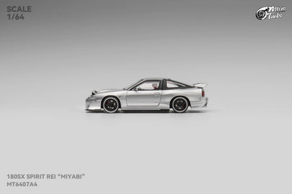 Micro Turbo Nissan 180SX Type X "MIYABI" Silver