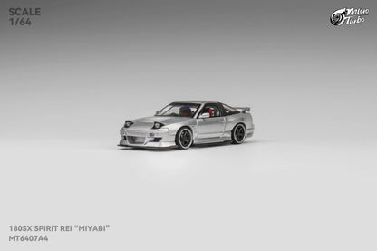 Micro Turbo Nissan 180SX Type X "MIYABI" Silver
