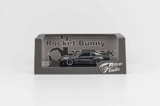 Micro Turbo Nissan 180SX Type X Rocket Bunny v2 Gun Metal