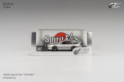 Micro Turbo Nissan 180SX Type X "MIYABI" Silver