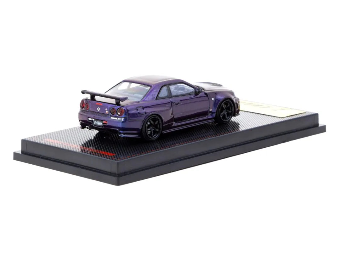 Nissan Skyline R34 GT-R Nismo Z-tune Purple Metallic Ignition Model