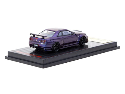 Nissan Skyline R34 GT-R Nismo Z-tune Purple Metallic Ignition Model