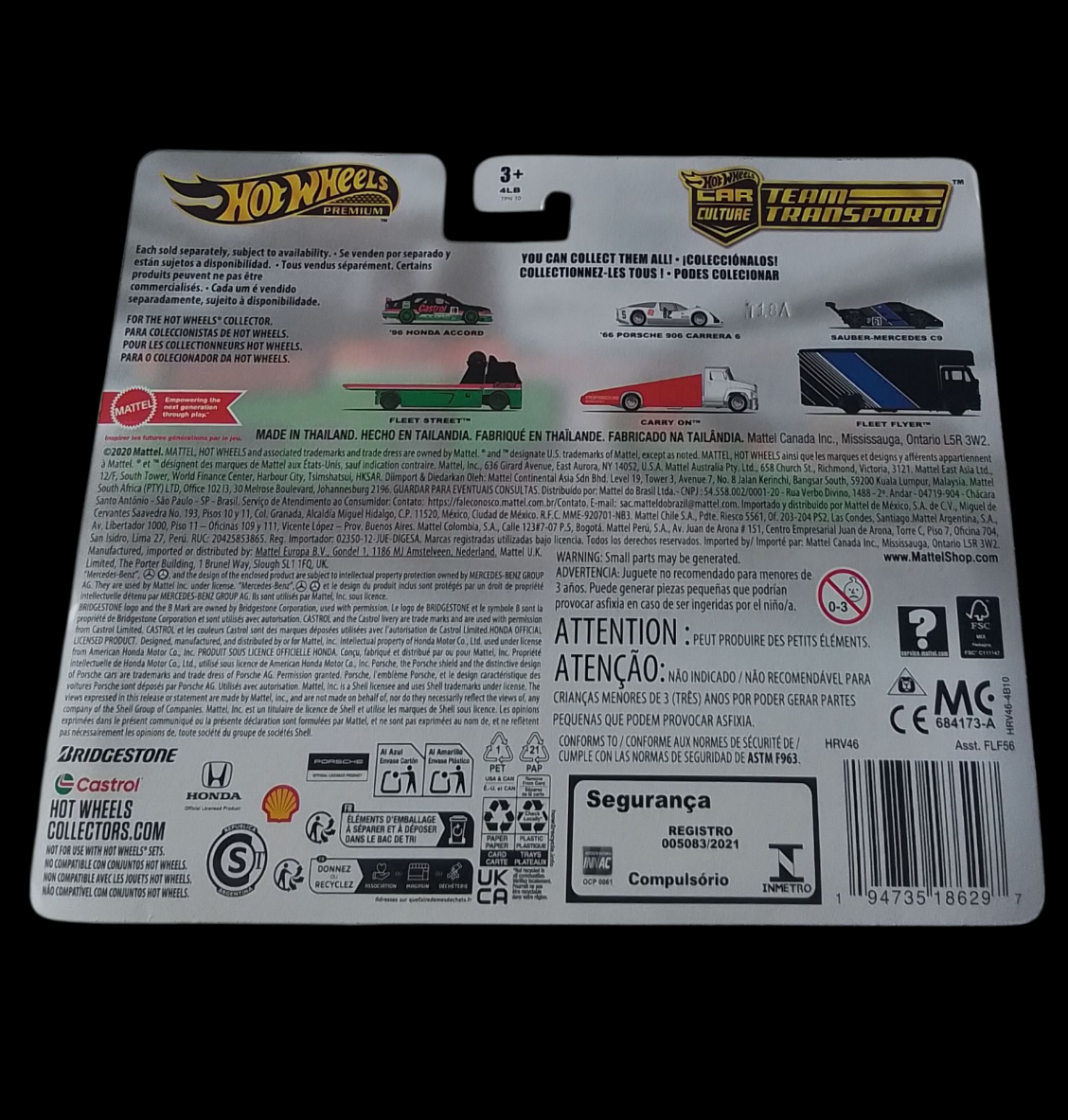 Hot Wheels Premium Team Transport #65