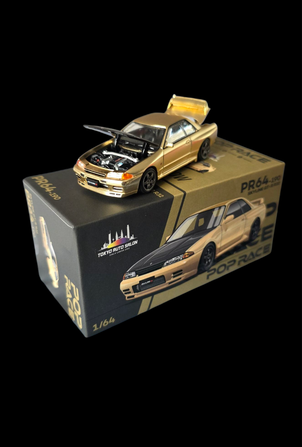 POP RACE PR64-190 SKYLINE GT-R R32 TOKYO AUTO SALON KUALA LUMPUR 2025 EXCLUSIVE