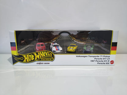 Hot Wheels Premium Diorama Set Porsche and Volkswagen