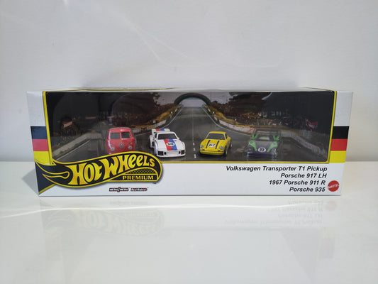 Hot Wheels Premium Diorama Set Porsche and Volkswagen