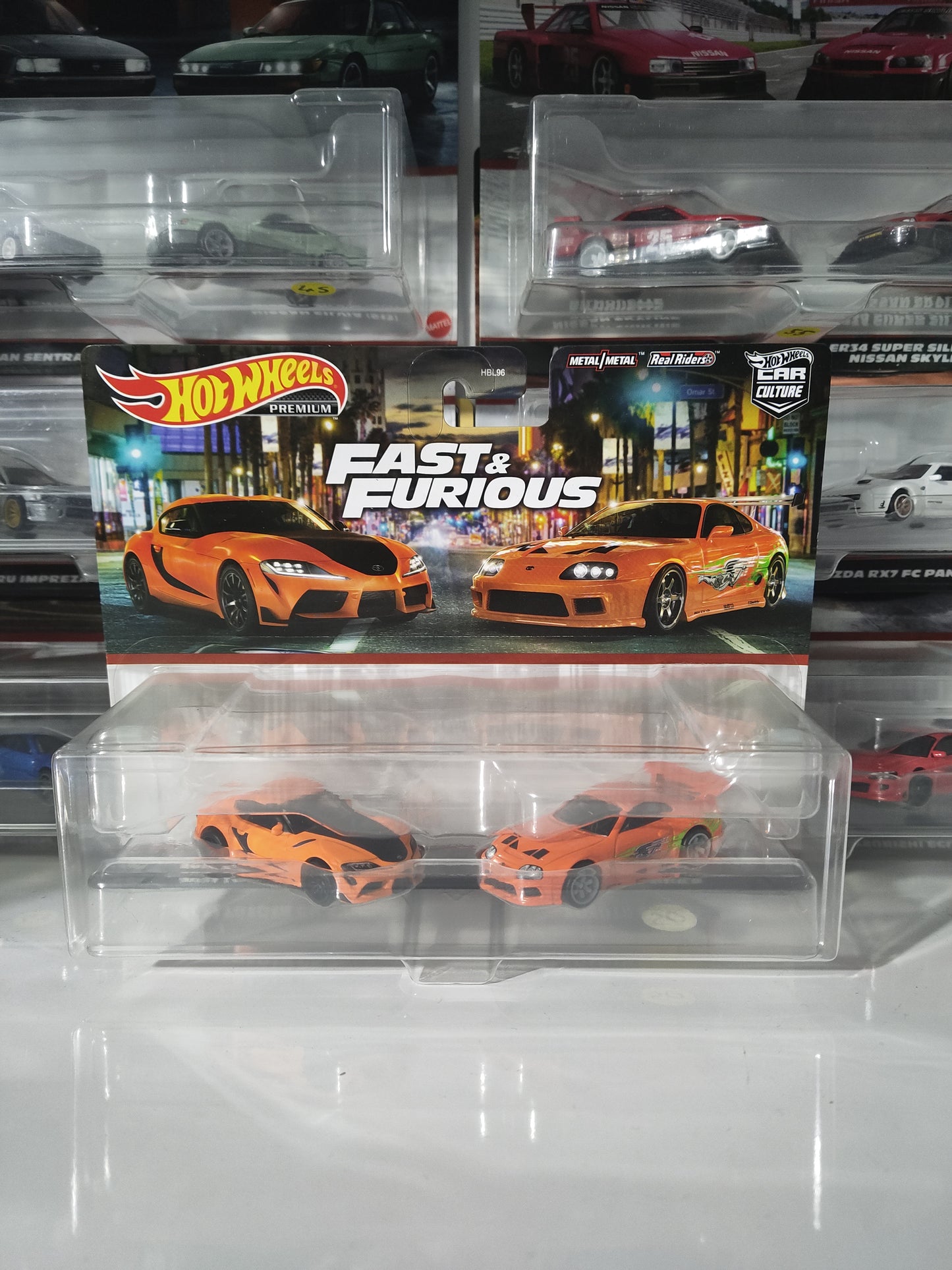 Hotwheels F&F Toyota Supra Twin Pack