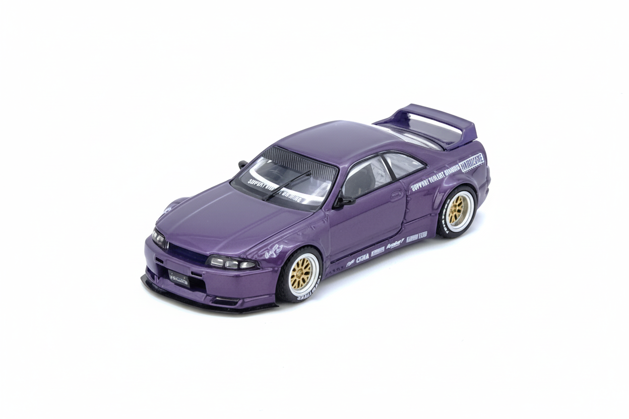 INNO64 NISSAN SKYLINE GT-R (R33) "PANDEM / ROCKET BUNNY"