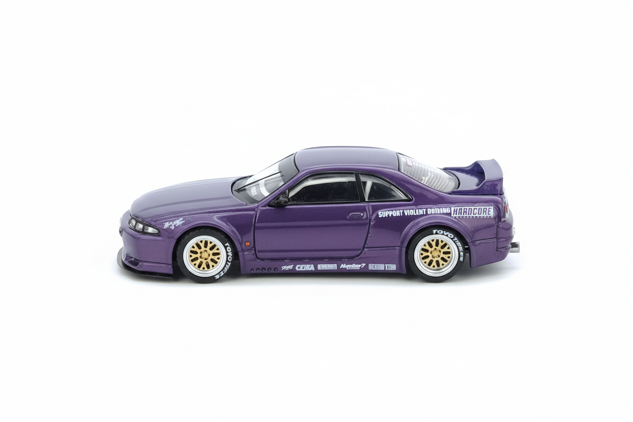 INNO64 NISSAN SKYLINE GT-R (R33) "PANDEM / ROCKET BUNNY"