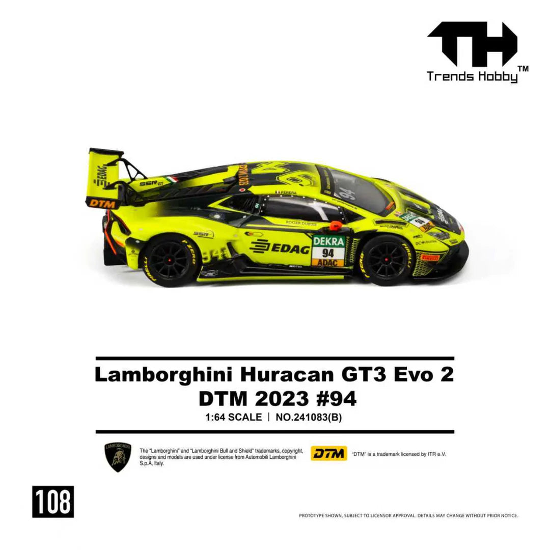 Trends Hobby 1:64 Lamborghini Huracan GT3 Evo2 DTM2023 #94 241083(B)