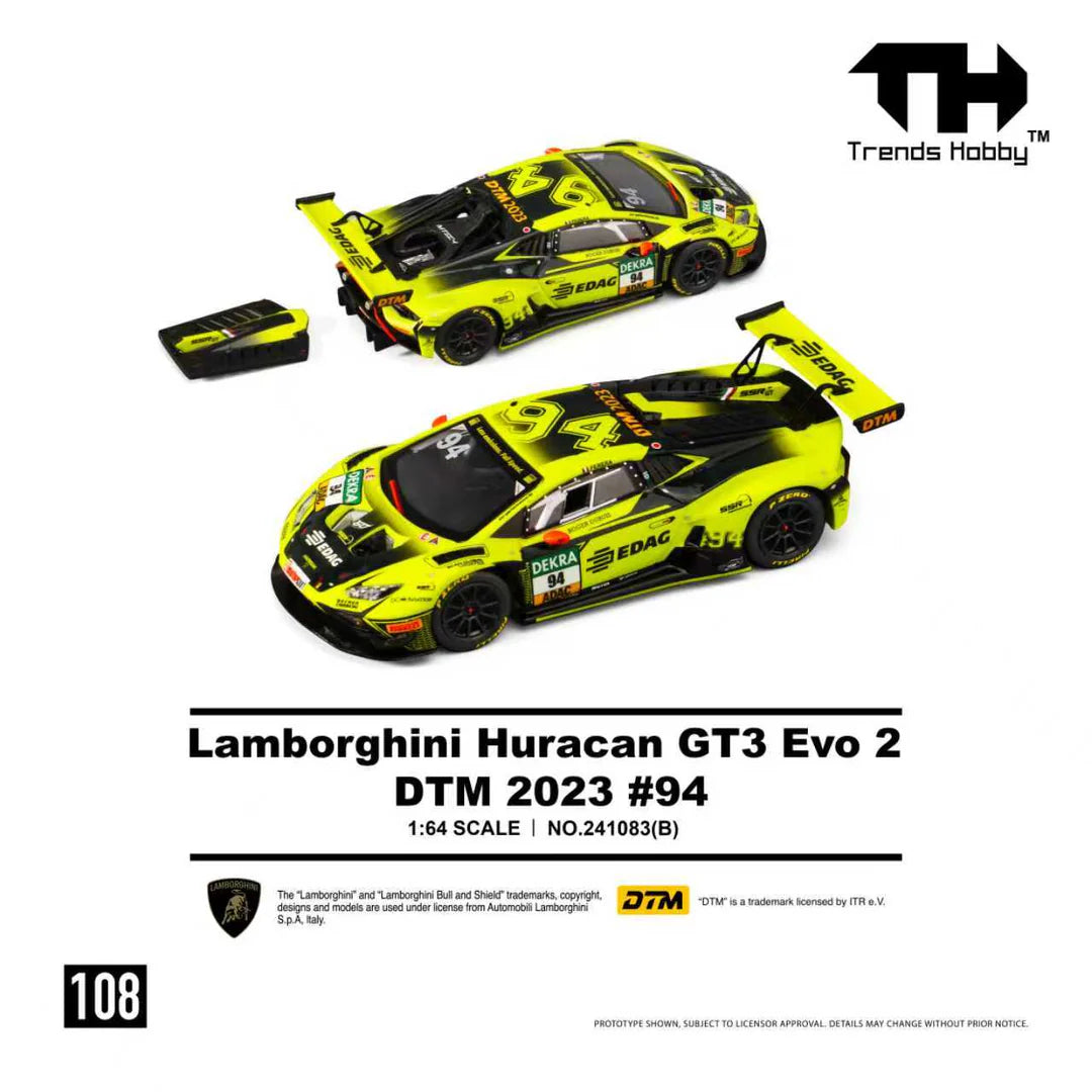 Trends Hobby 1:64 Lamborghini Huracan GT3 Evo2 DTM2023 #94 241083(B)