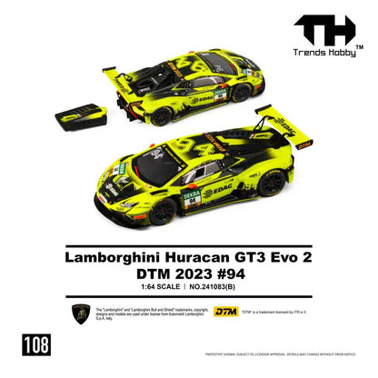 Trends Hobby 1:64 Lamborghini Huracan GT3 Evo2 DTM2023 #94 241083(B)