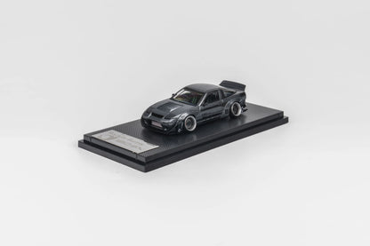 Micro Turbo Nissan 180SX Type X Rocket Bunny v2 Gun Metal