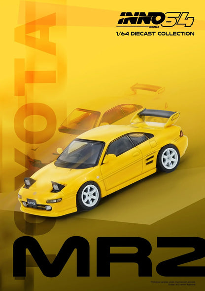 INNO64 Toyota MR2 (SW20) Yellow